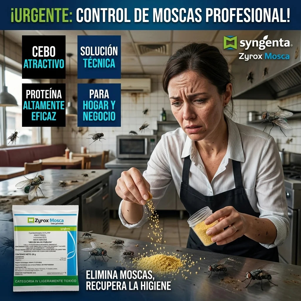 Zyrox Mosca  | Control de Moscas para Hogar y Negocio + Envío Gratis + Pagas al recibir!