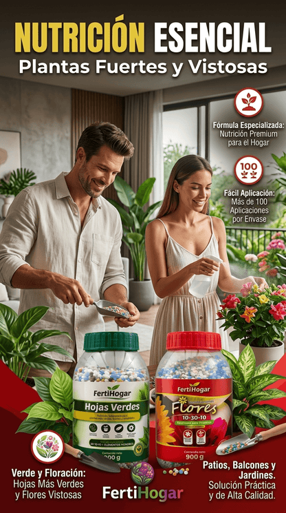 FertiHogar Premium PAGA 1 LLEVA 2 para tener las mas hermosas plantas del mundo | Más Verde, mas flores y mas AHORRO- ENVIO GRATIS