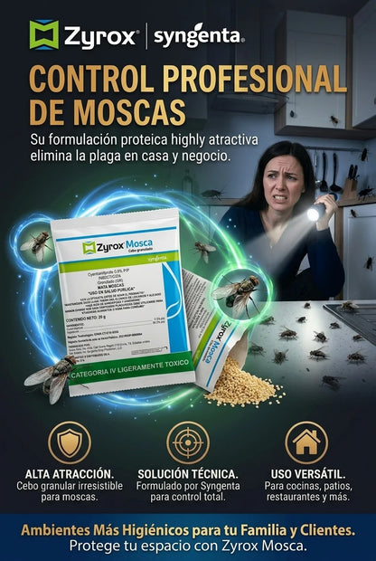 Zyrox Mosca  | Control de Moscas para Hogar y Negocio + Envío Gratis + Pagas al recibir!